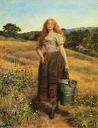 Sir John Everett Millais The Farmers Daughter France oil painting artist